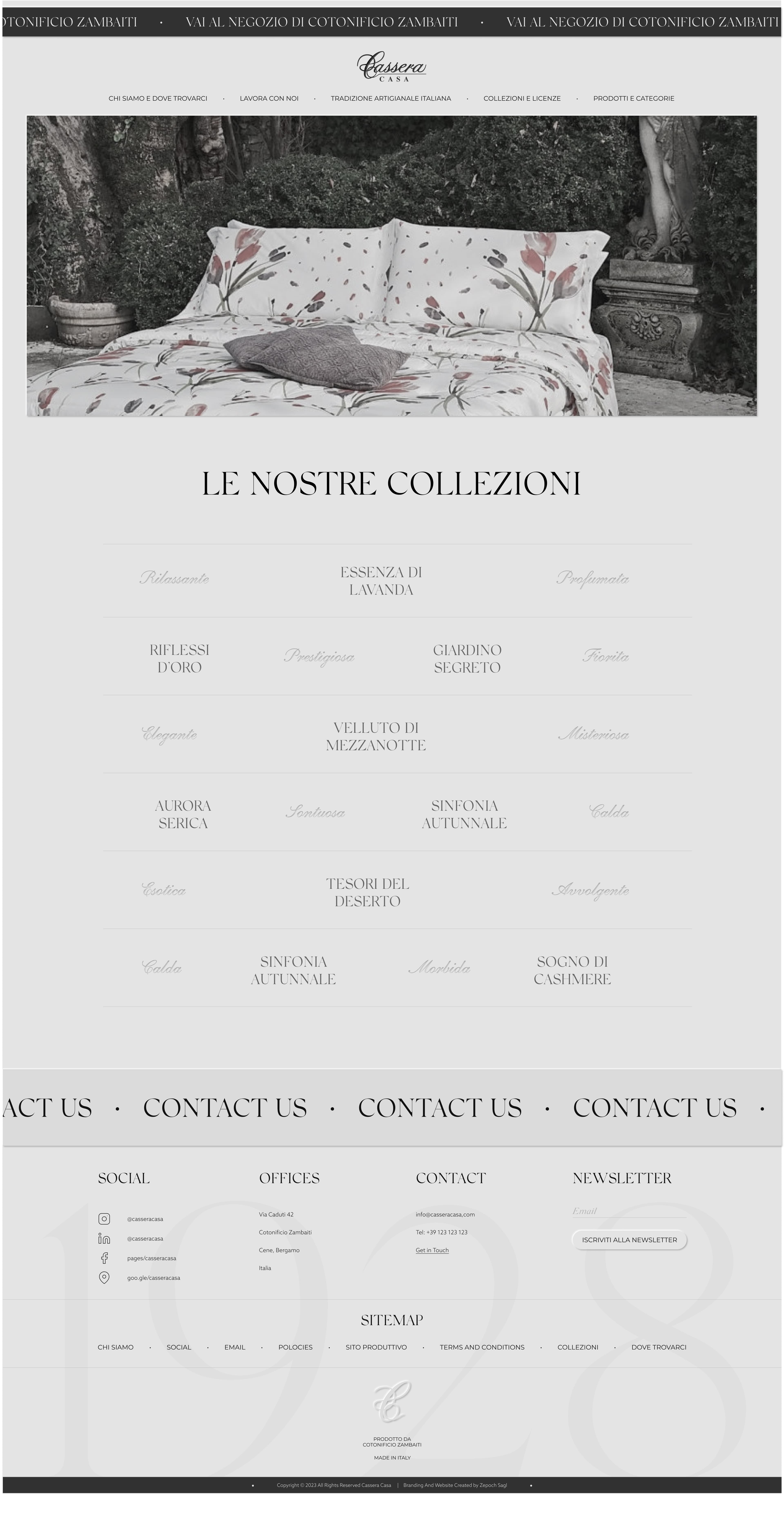 Cassera Casa — Heritage Brand Website 4