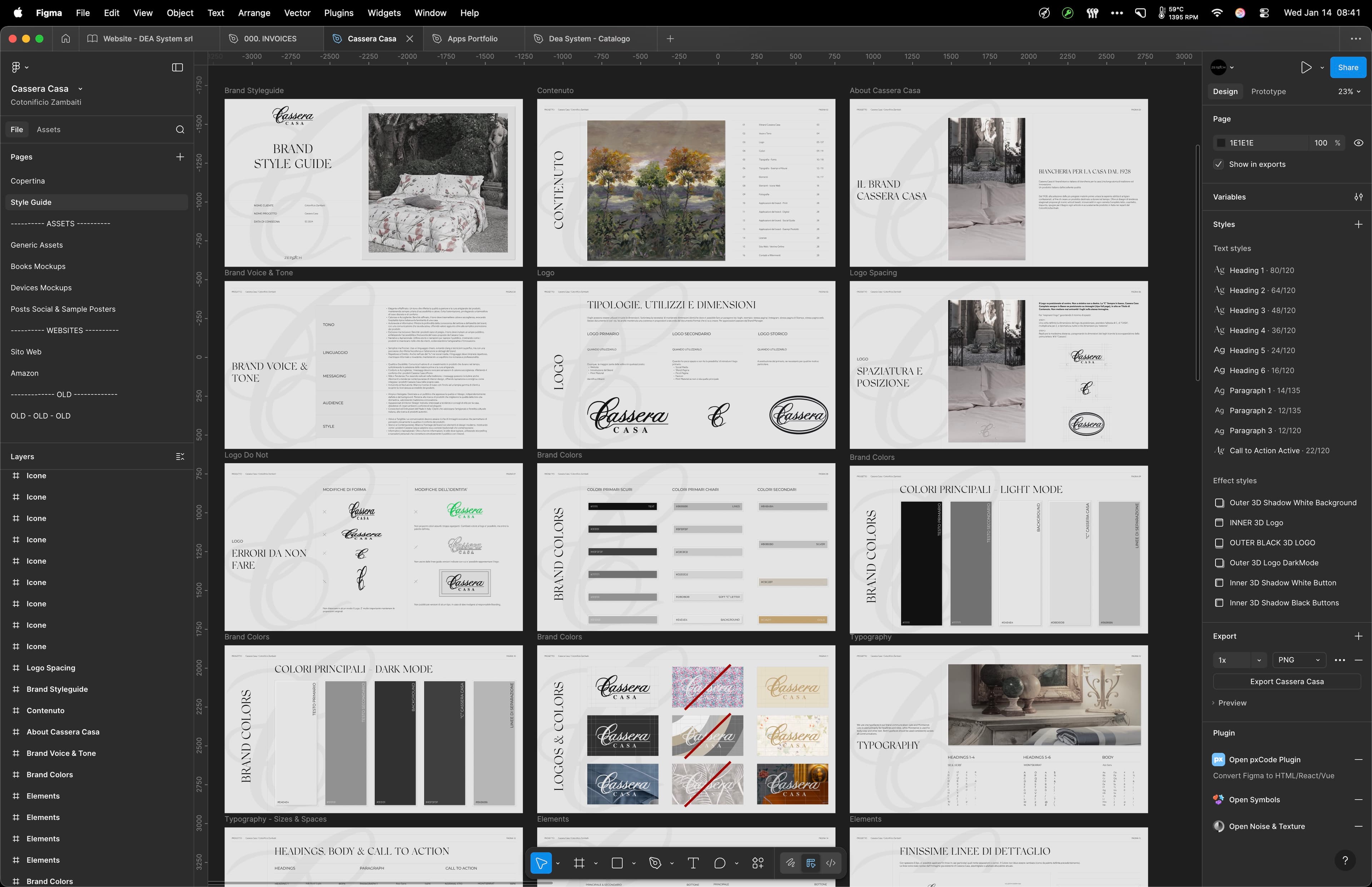 Cassera Casa — Heritage Brand Website 2