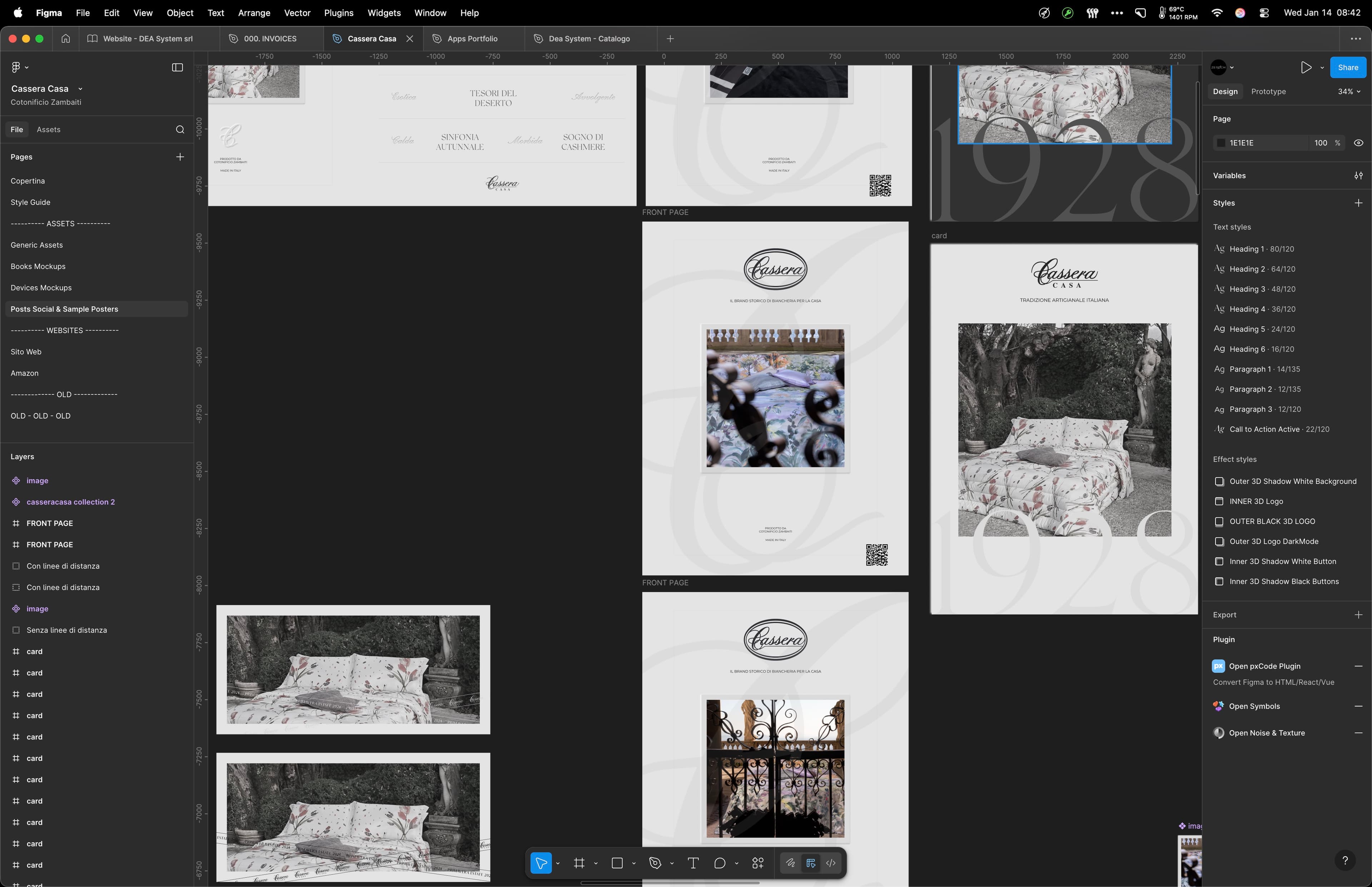 Cassera Casa — Heritage Brand Website 3